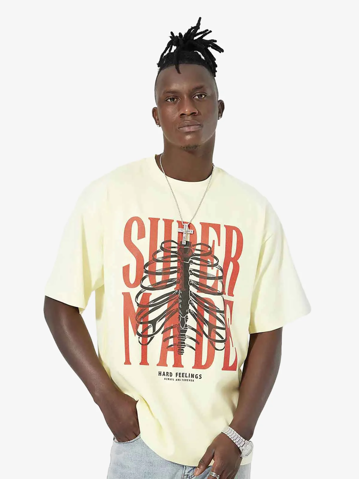 Thesupermade Skull Printed Logo Design T Shirt -1159 - Image 10