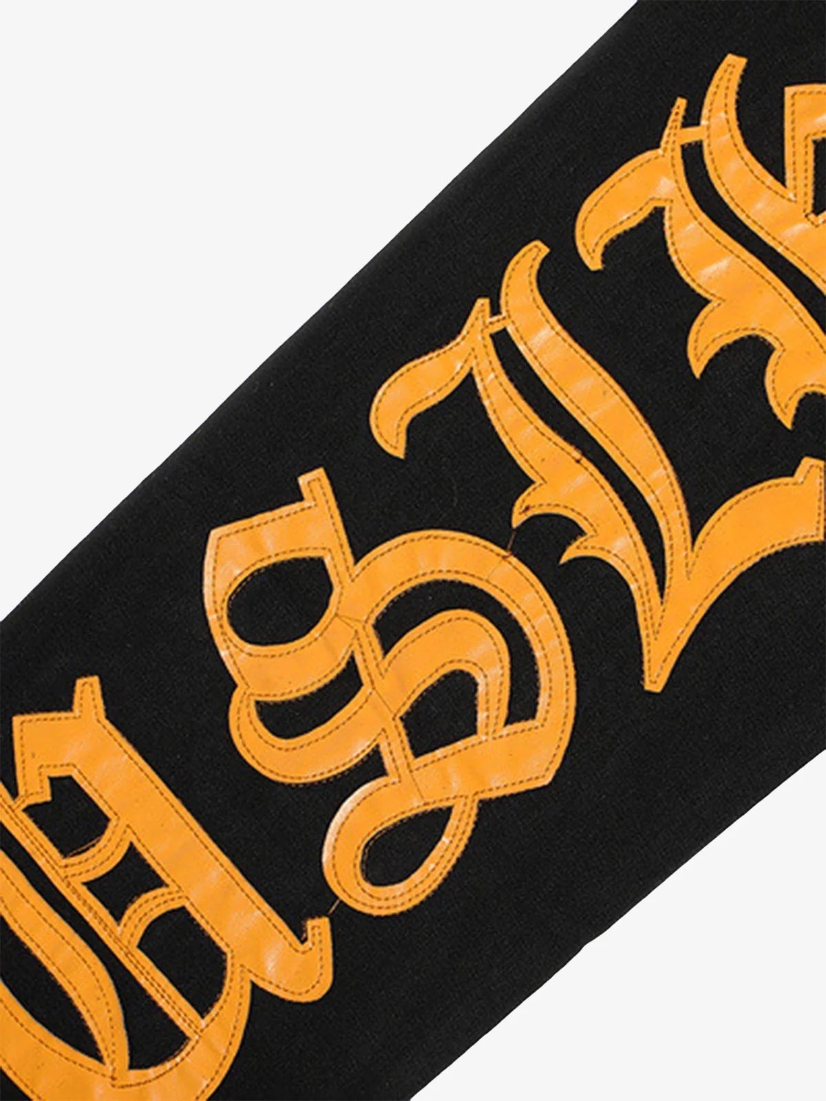 Thesupermade Burning Text Embroidered Letters Jeans -1478 - Image 18