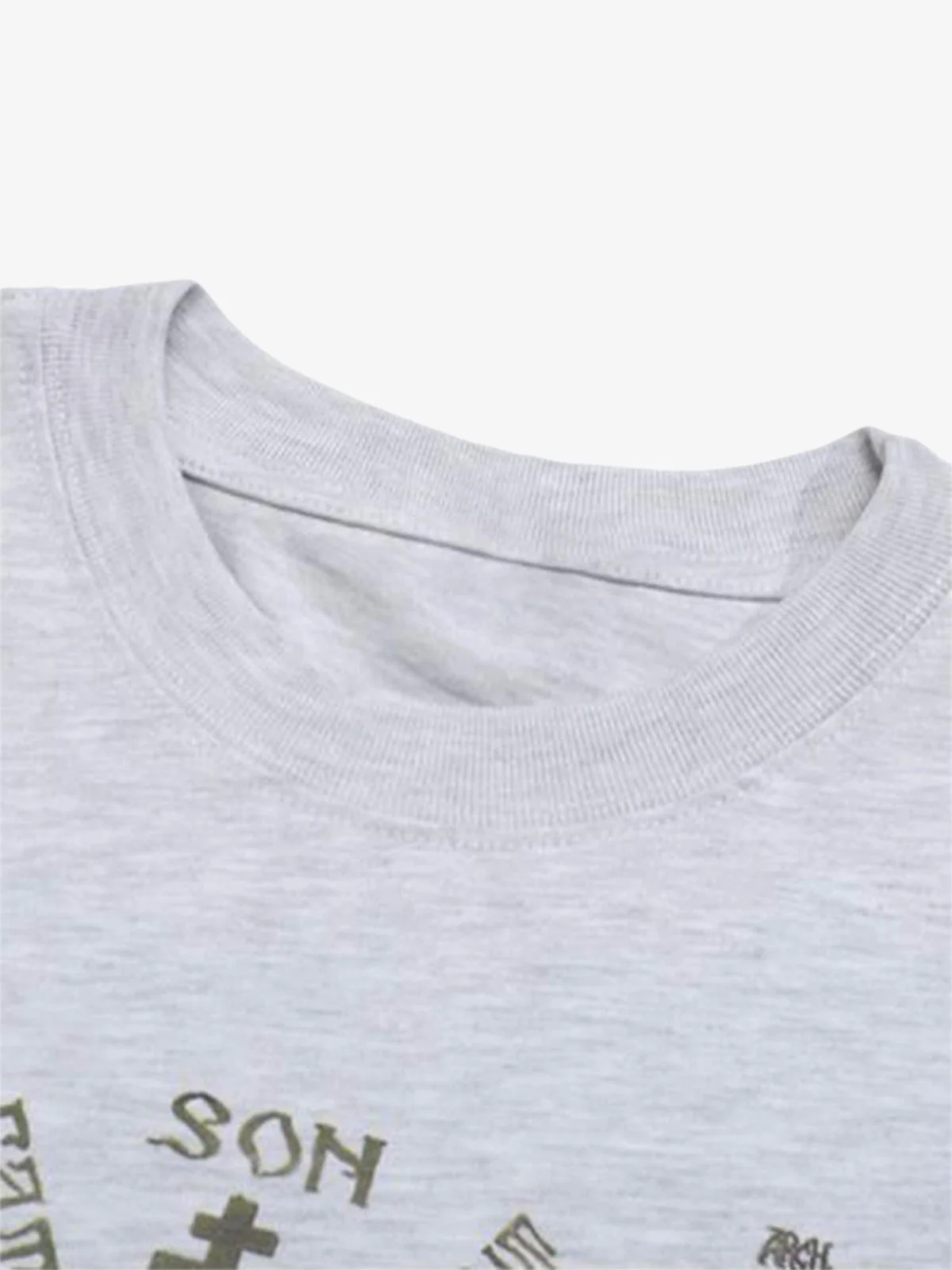 Thesupermade American High Street Graffiti Long Sleeve T-Shirt - Image 6