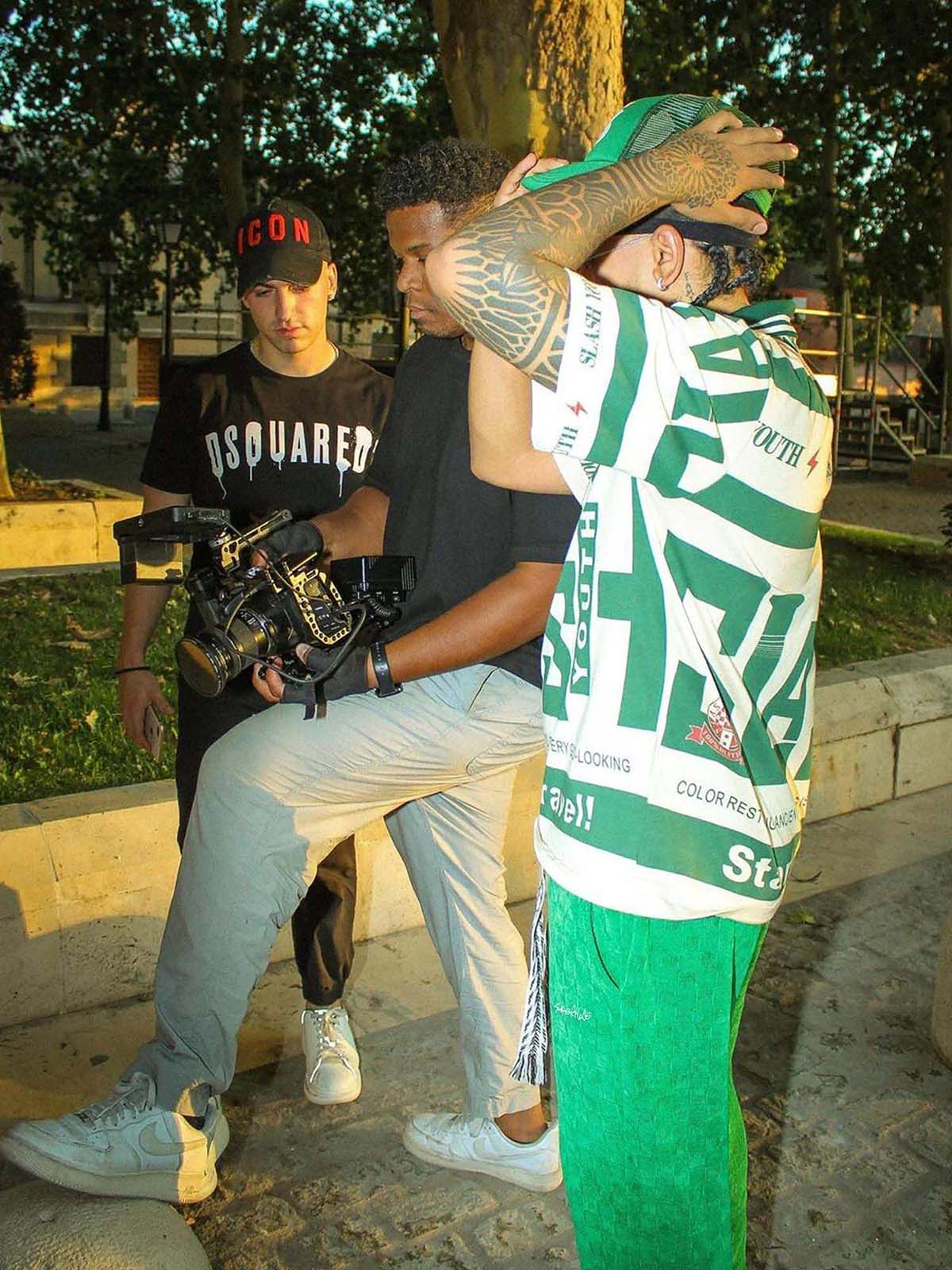 Thesupermade High Waisted Straight Cotton Sweatpants -1284 - Image 5