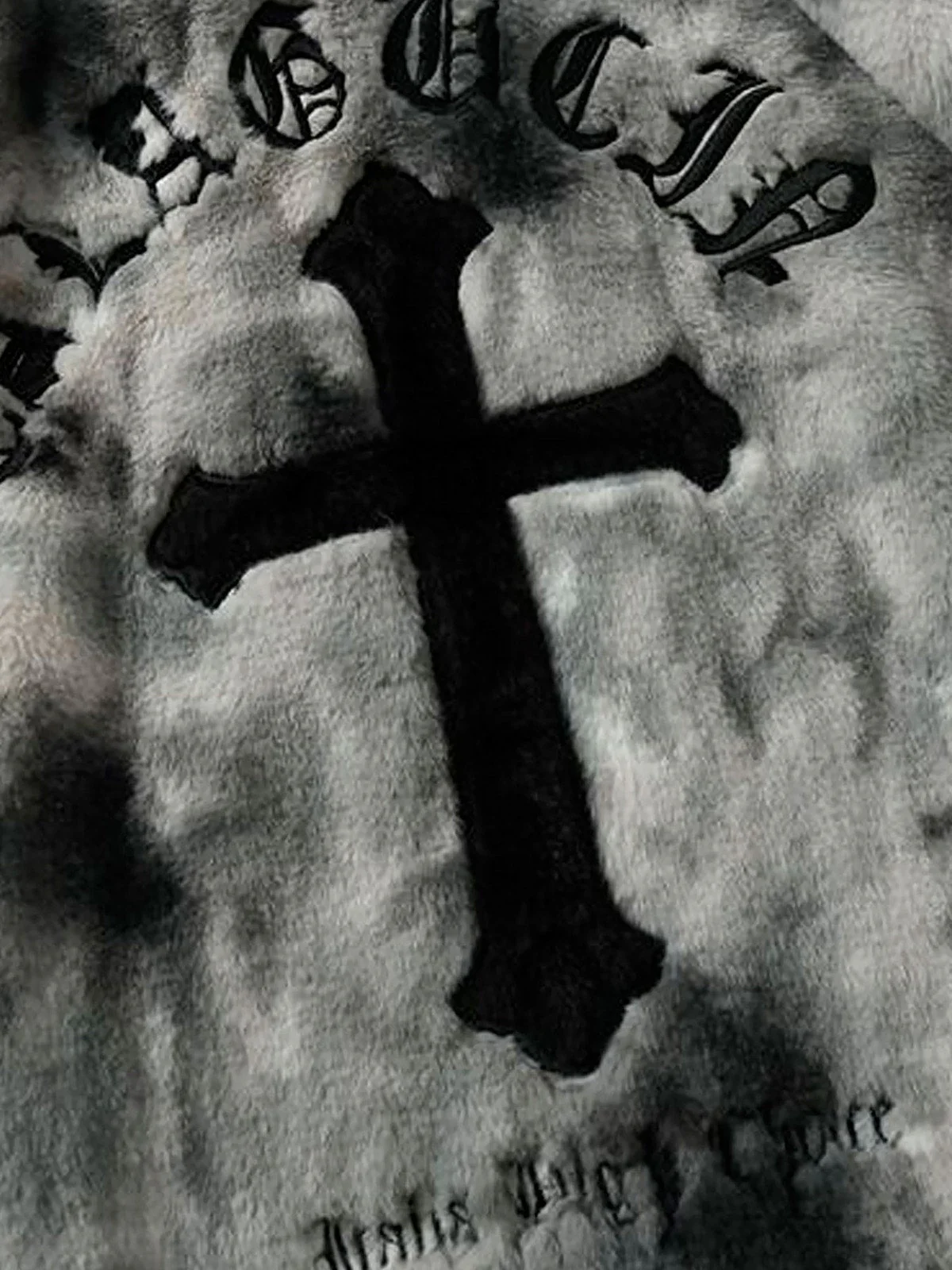 Heavy-Duty Faux Lambswool Tie-Dye Urban Jacket - 1558 - Image 19