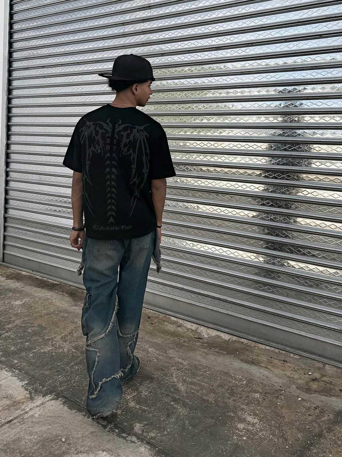 Thesupermade Skeleton Vintage T-shirt - 1642 - Image 9