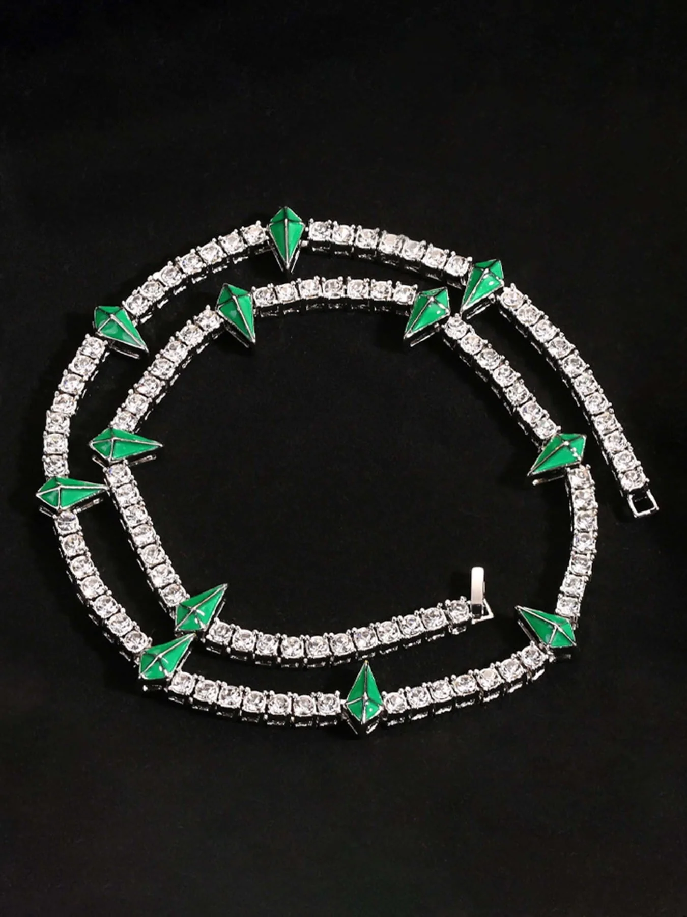 Thesupermade Hip Hop Collarbone Chain Necklace - 2221 - Image 5