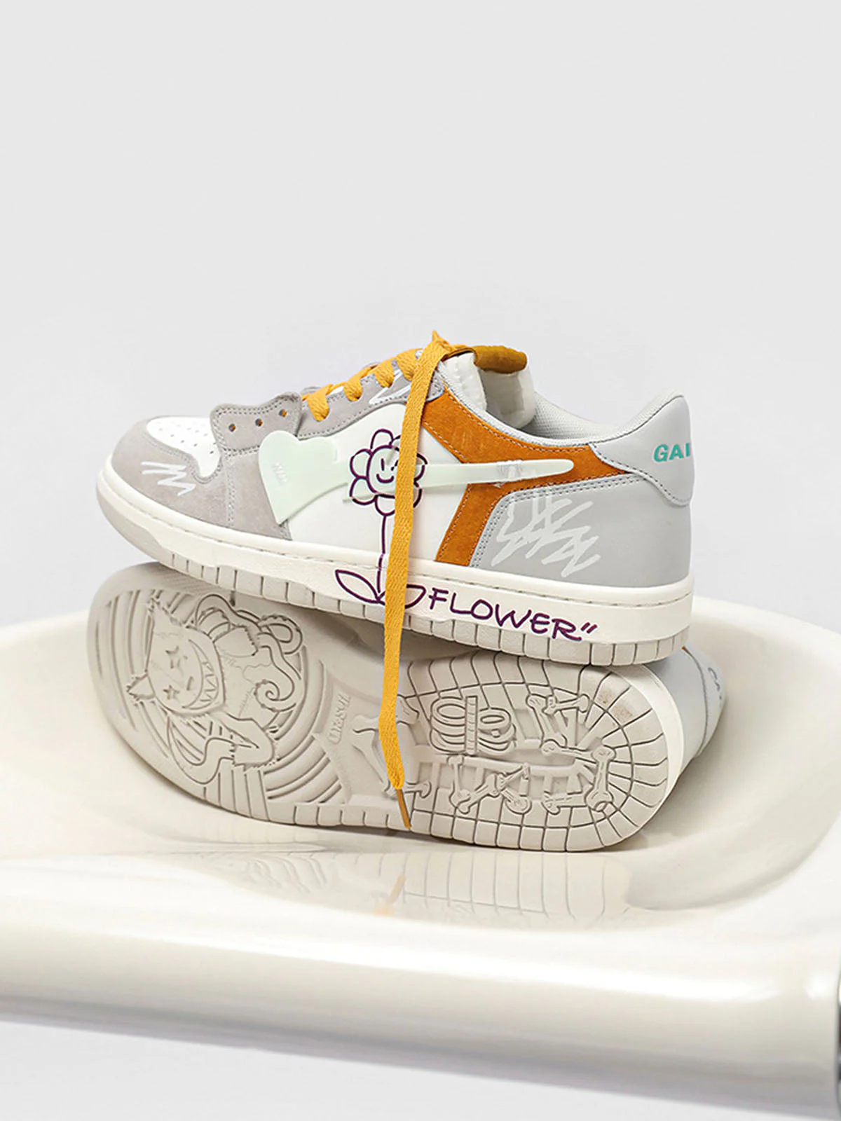 Sunflower Hip-Hop Skate Shoes - 2205 - Image 15