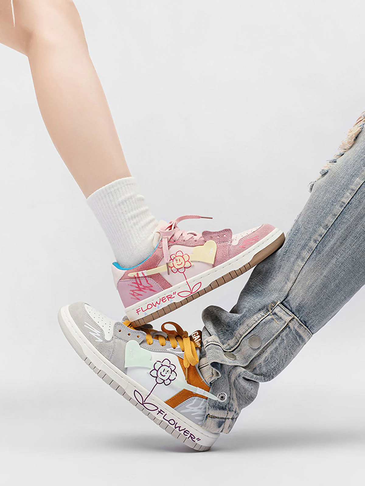 Sunflower Hip-Hop Skate Shoes - 2205 - Image 7