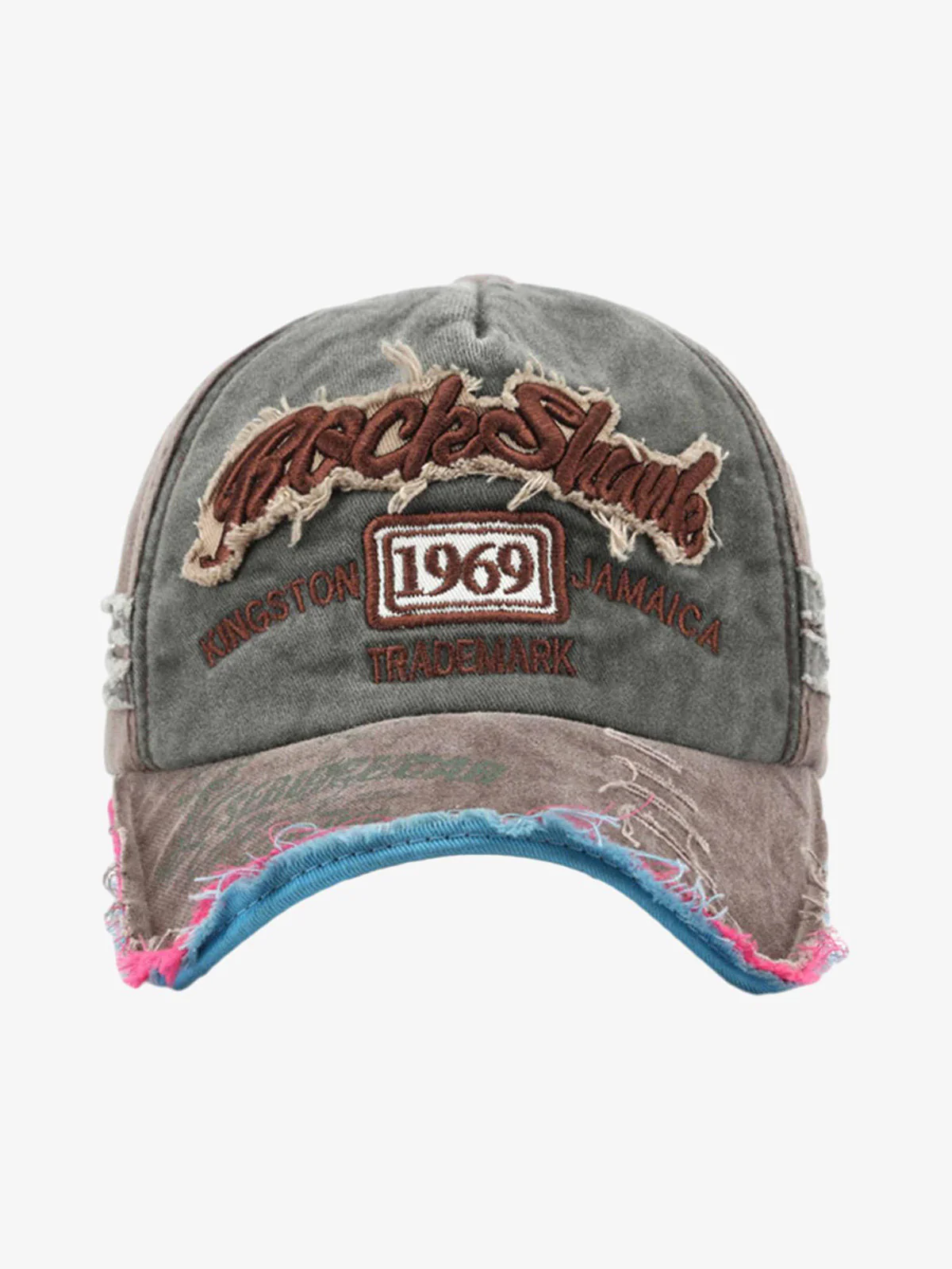 Thesupermade Retro Letter Denim Cap - 2136 - Image 11