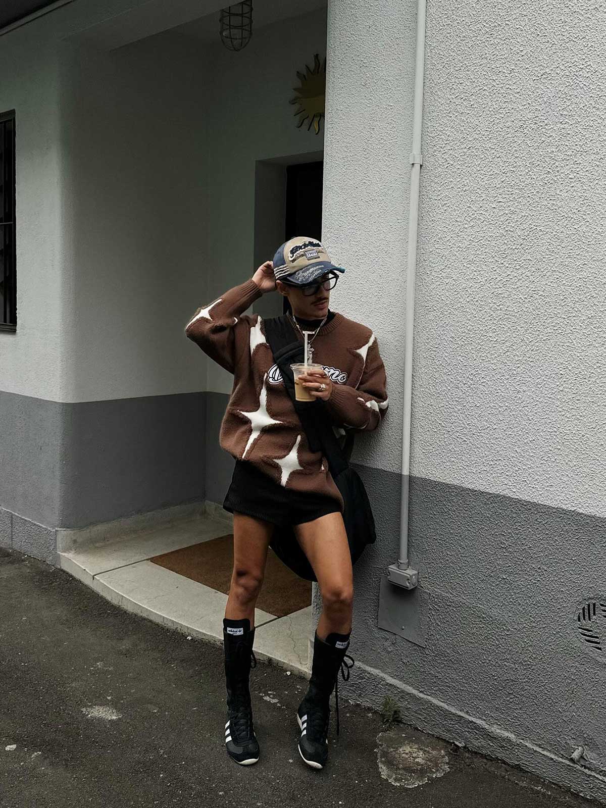 Thesupermade Retro Letter Denim Cap - 2136 - Image 4