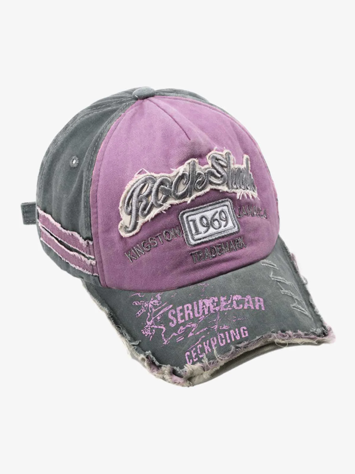 Thesupermade Retro Letter Denim Cap - 2136 - Image 9