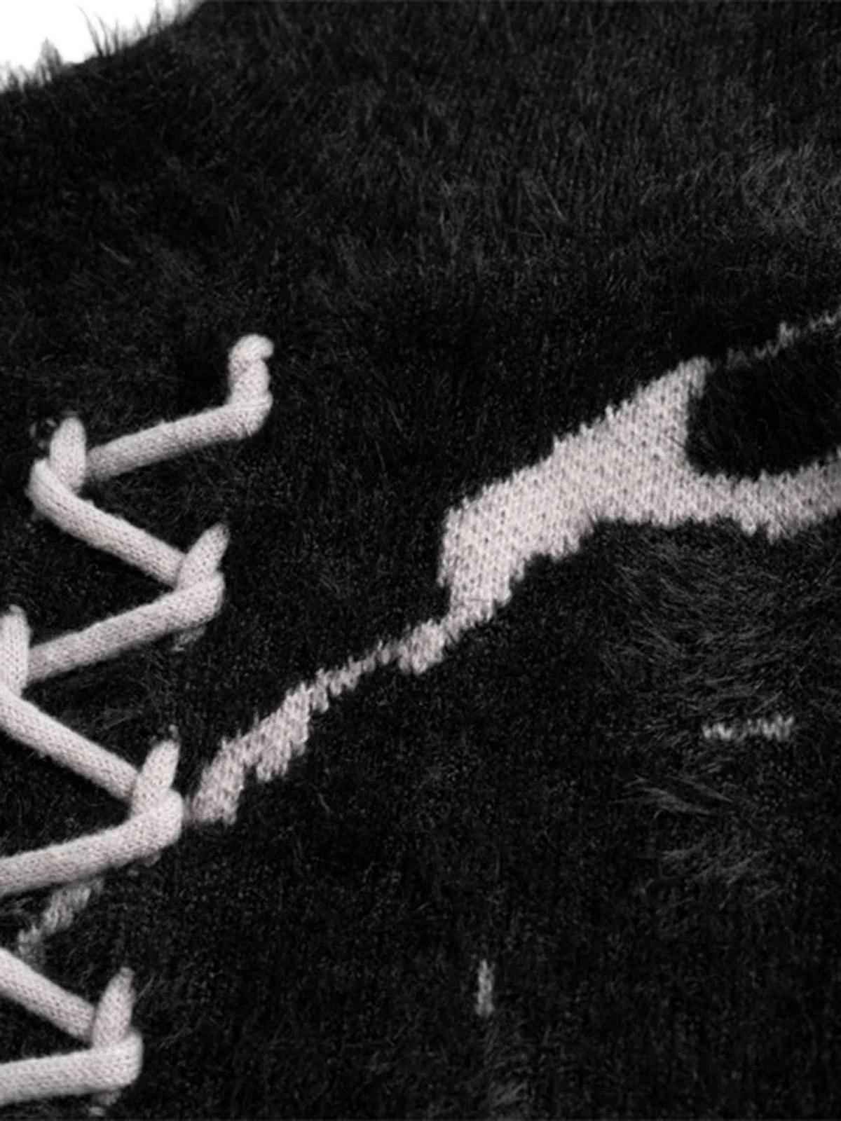 Thesupermade Ripped Knit Turtleneck Sweater - 1525 - Image 6