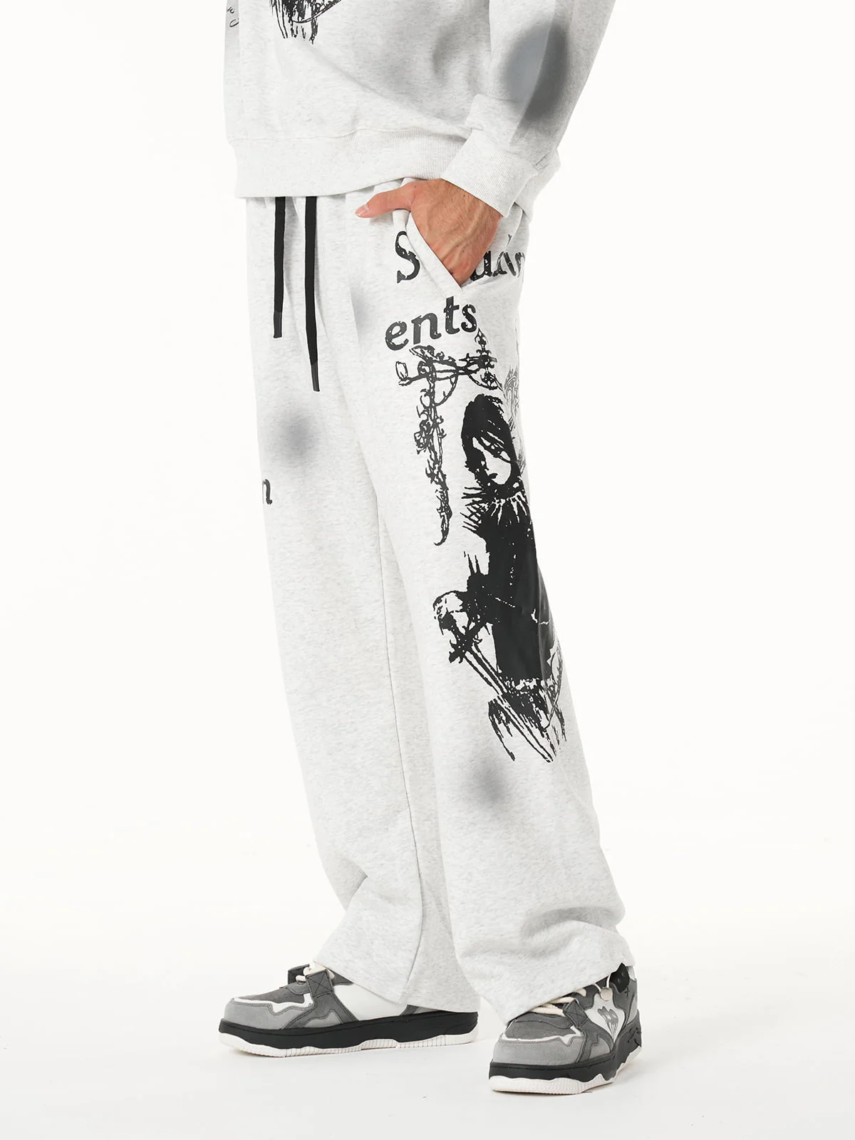 Supermade × Mortemartt Graphic Hooded Jacket- 2279 - Image 9