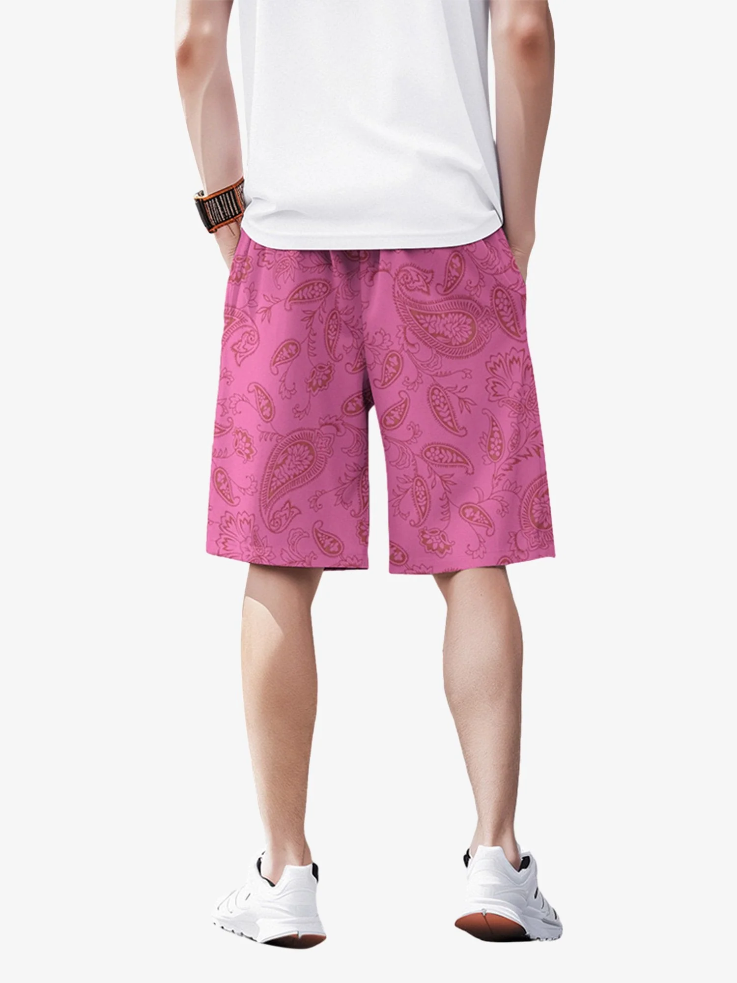 Thesupermade Skull Hand Print Hip-hop Shorts - Image 5