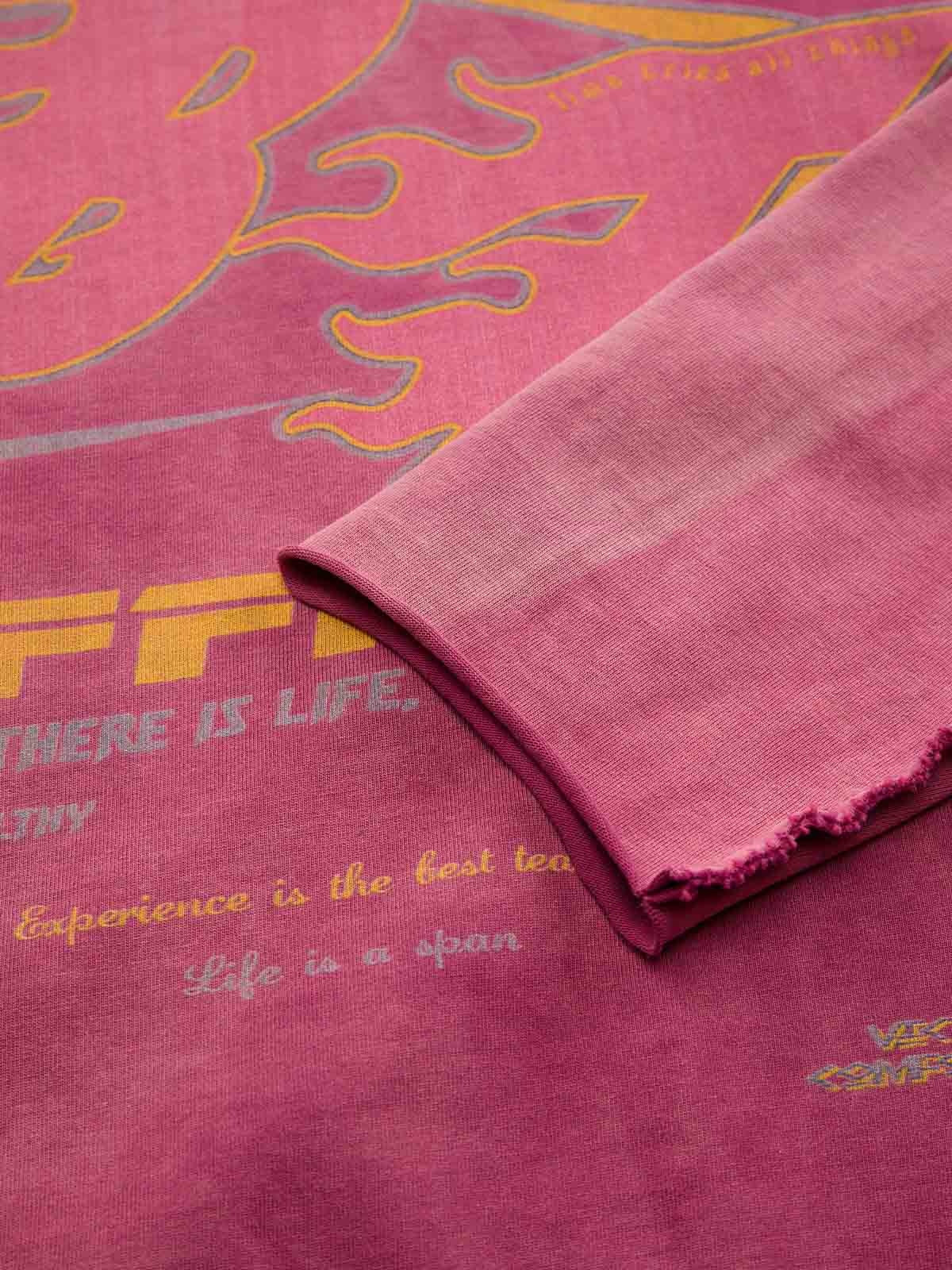 Thesupermade Washed Edge Long Sleeve T-Shirt - Image 13