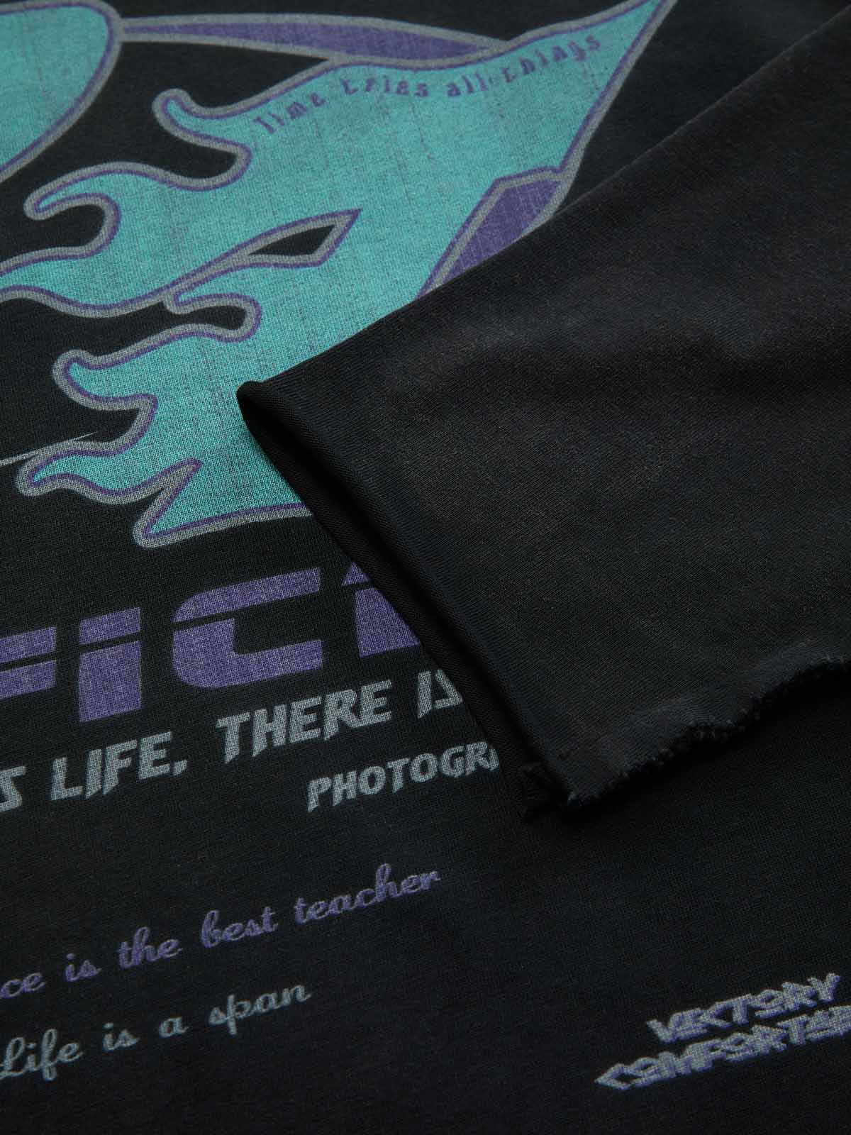 Thesupermade Washed Edge Long Sleeve T-Shirt - Image 19